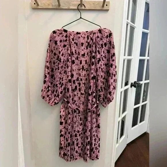 NWT Matilda Jane Good Hart GH Holiday Party Floral Pleated Dress - Picture 12 of 13